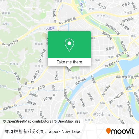 雄獅旅遊 新莊分公司 map