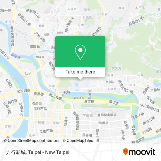 力行新城 map