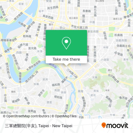 三軍總醫院(辛亥) map