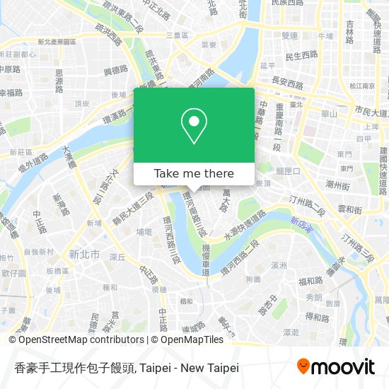 香豪手工現作包子饅頭地圖