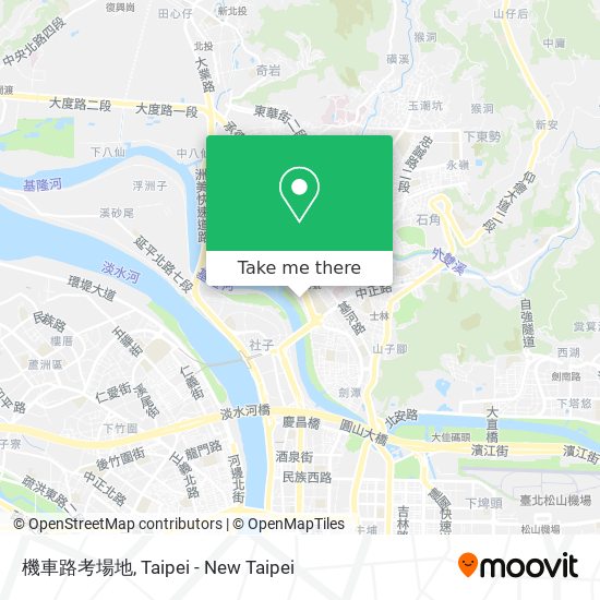 機車路考場地 map