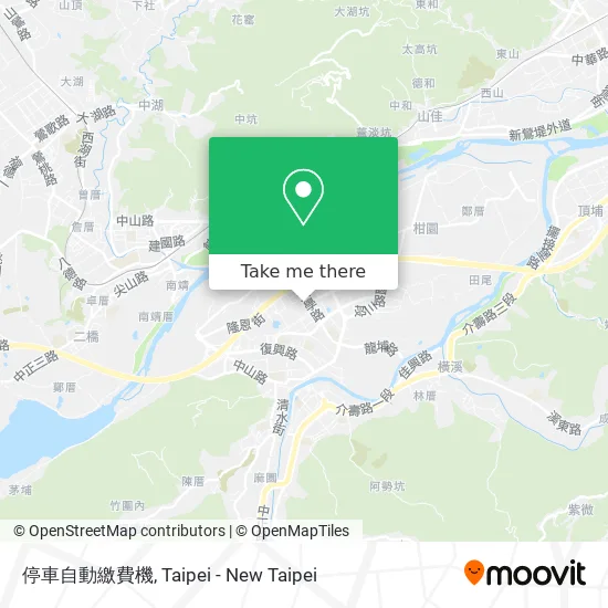 停車自動繳費機 map