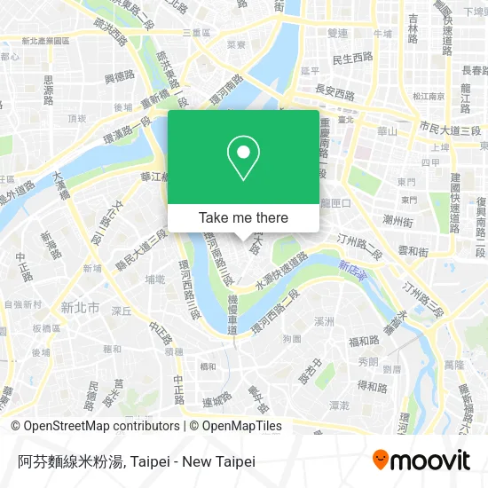 阿芬麵線米粉湯地圖
