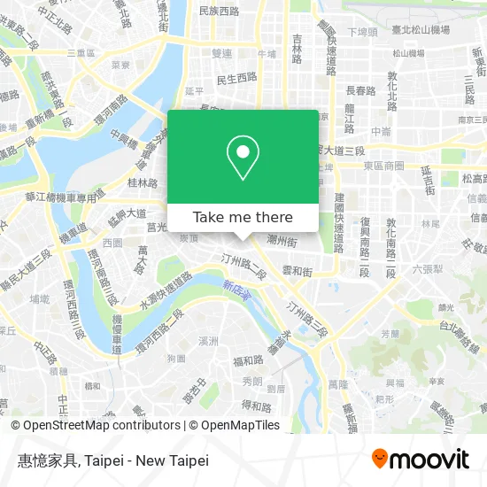 惠憶家具 map