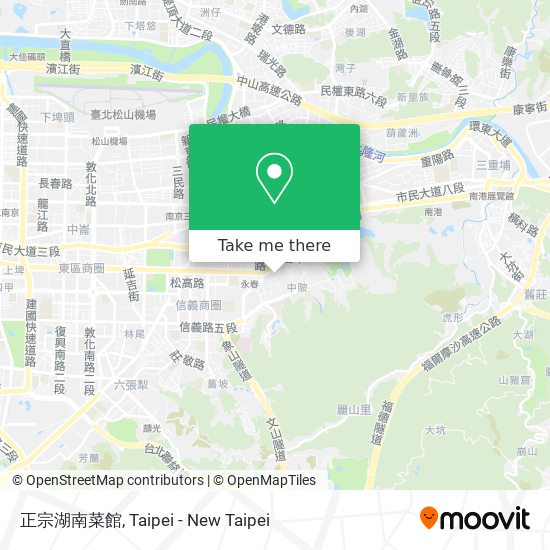 正宗湖南菜館 map