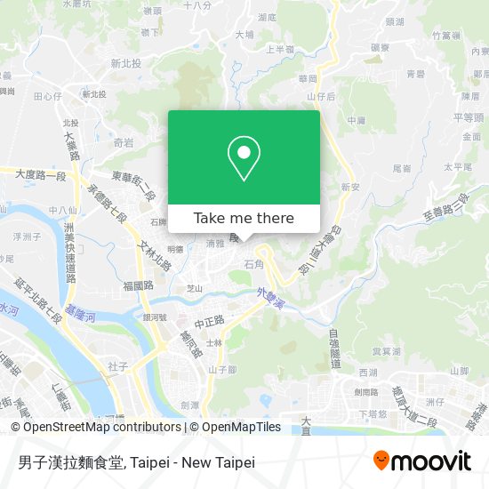 男子漢拉麵食堂 map