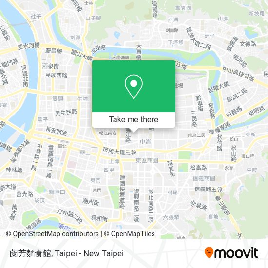 蘭芳麵食館地圖
