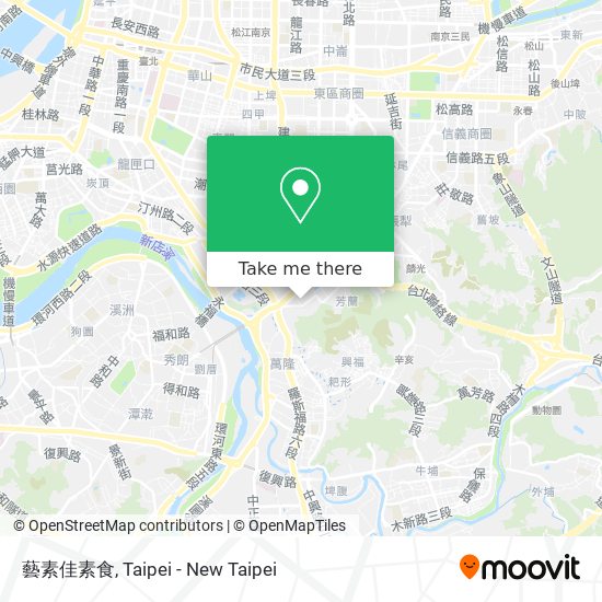 藝素佳素食 map