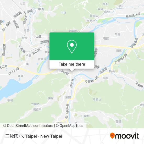 三峽國小地圖