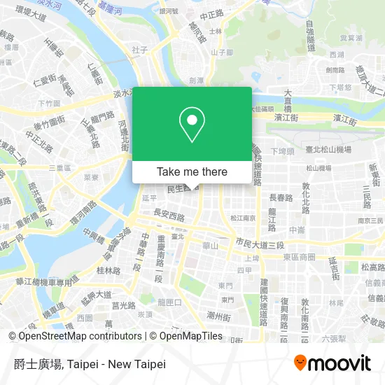 爵士廣場地圖