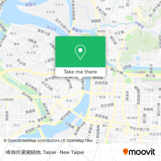 峰御尚涮涮鍋物 map