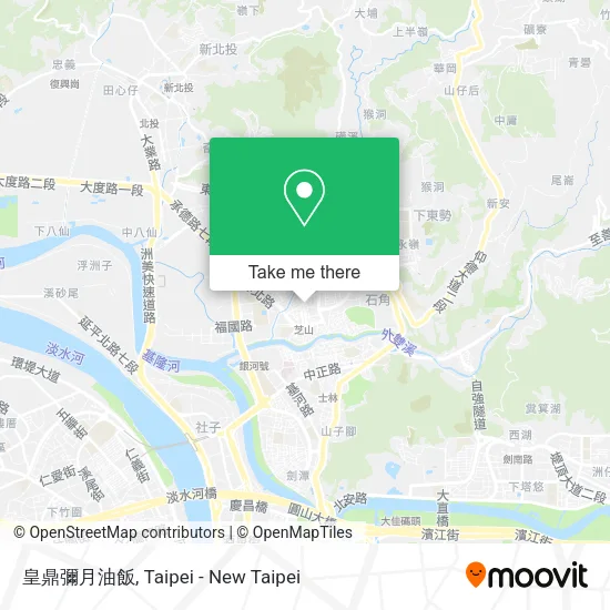 皇鼎彌月油飯地圖