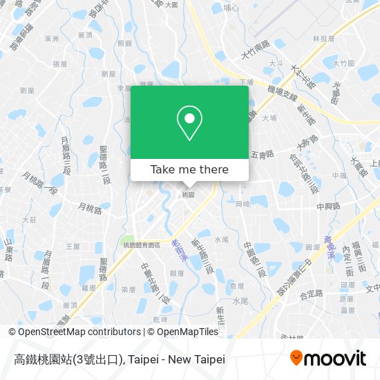 高鐵桃園站(3號出口) map