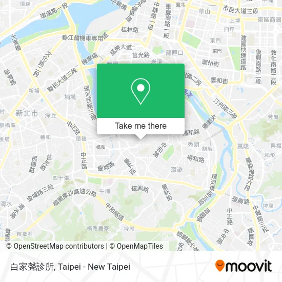 白家聲診所地圖