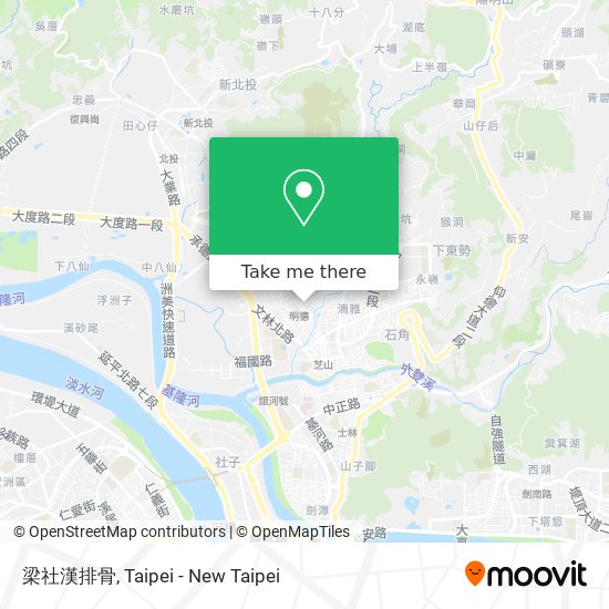 梁社漢排骨 map