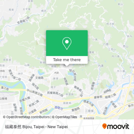 福藏泰然 Bijou map