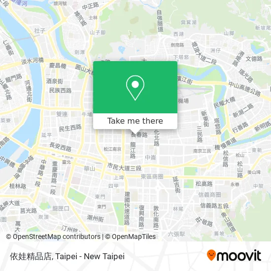 依娃精品店 map