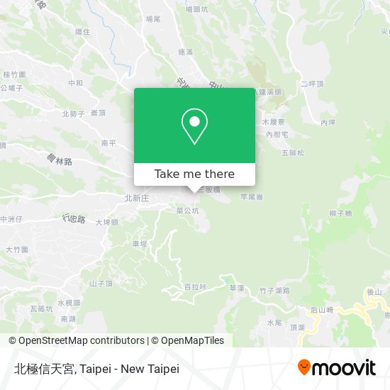 北極信天宮 map