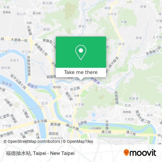 福德抽水站 map