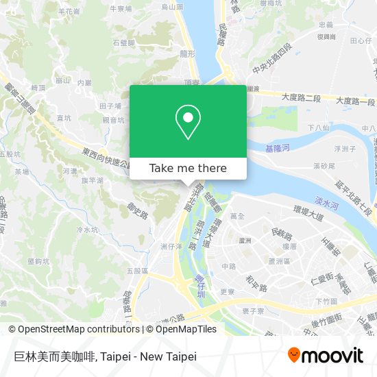 巨林美而美咖啡地圖