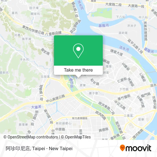 阿珍印尼店地圖