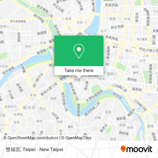 雙福宮 map