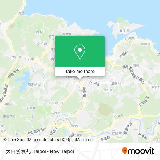 大白鯊魚丸 map