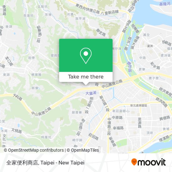 全家便利商店 map