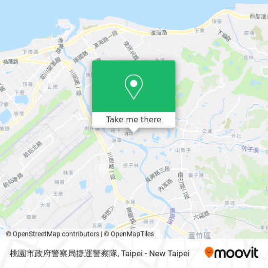 桃園市政府警察局捷運警察隊 map