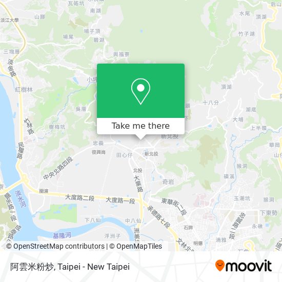 阿雲米粉炒 map