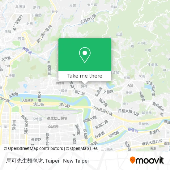 馬可先生麵包坊地圖