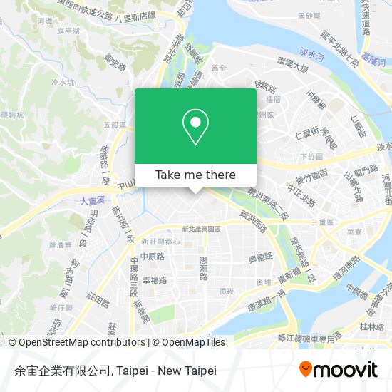 余宙企業有限公司 map