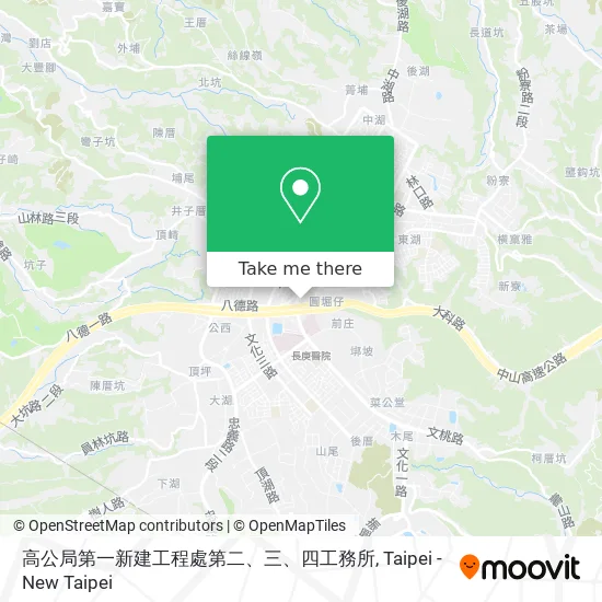 高公局第一新建工程處第二、三、四工務所 map