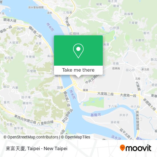 來富天廈 map