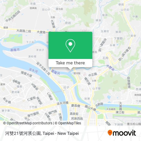 河雙21號河濱公園 map