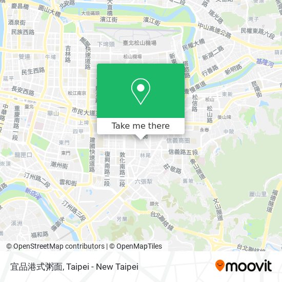 宜品港式粥面 map