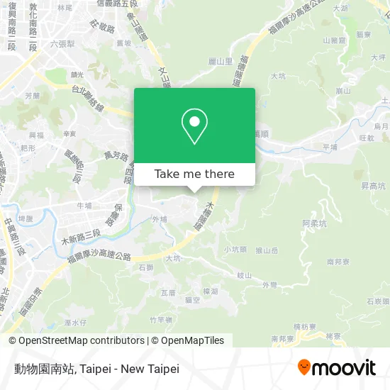 動物園南站地圖