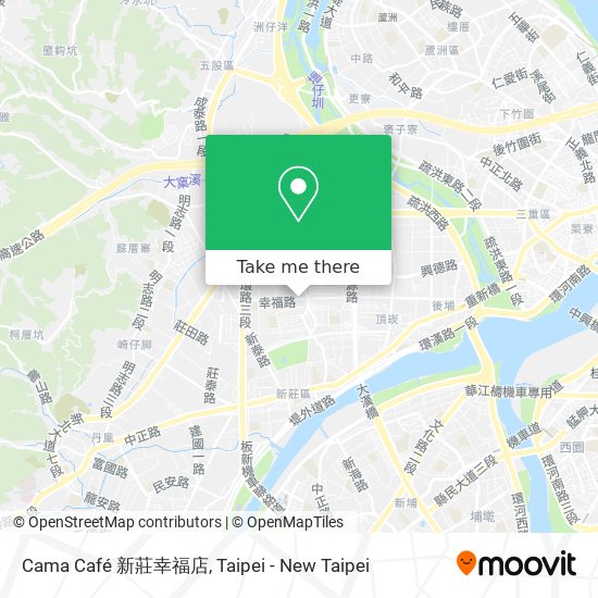 Cama Café 新莊幸福店地圖