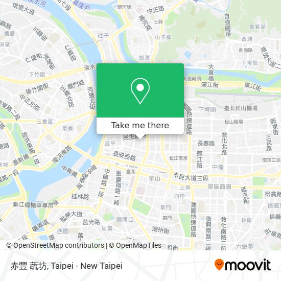 赤豐 蔬坊 map