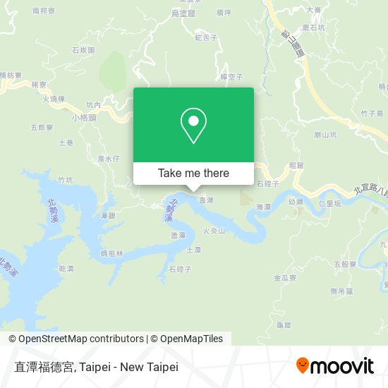 直潭福德宮 map