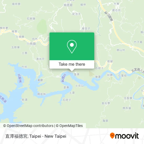 直潭福德宮 map
