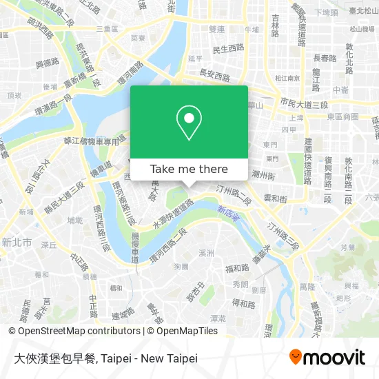 大俠漢堡包早餐 map