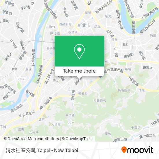 清水社區公園 map