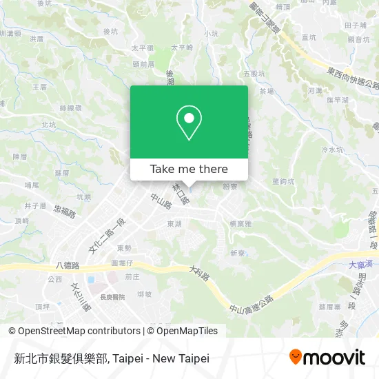 新北市銀髮俱樂部 map
