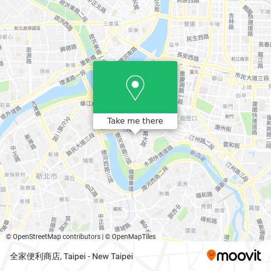 全家便利商店 map