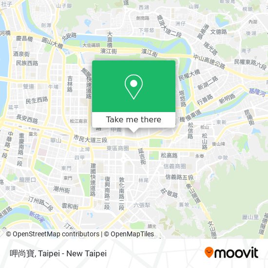 呷尚寶 map