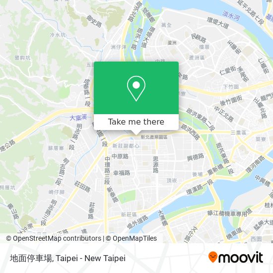 地面停車場 map