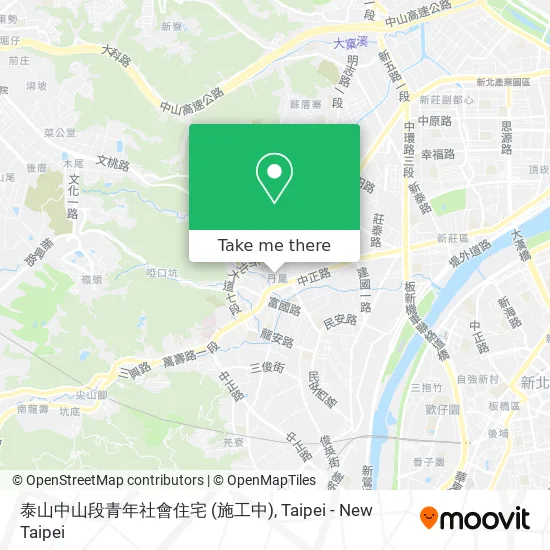 泰山中山段青年社會住宅 (施工中) map