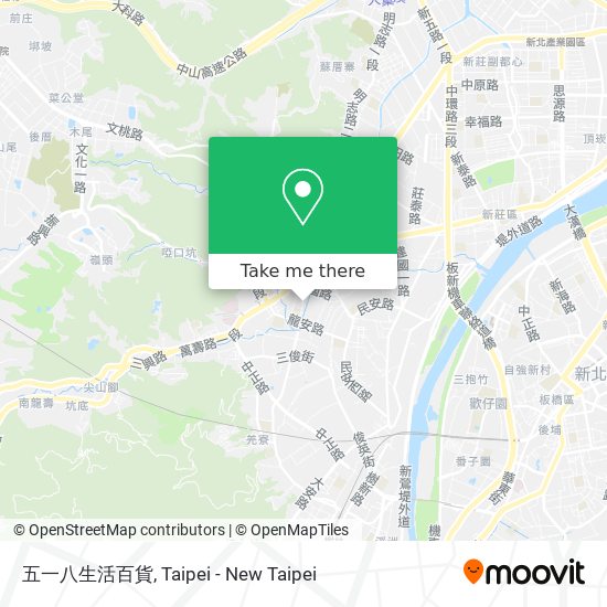 五一八生活百貨 map