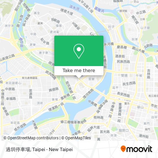 過圳停車場 map